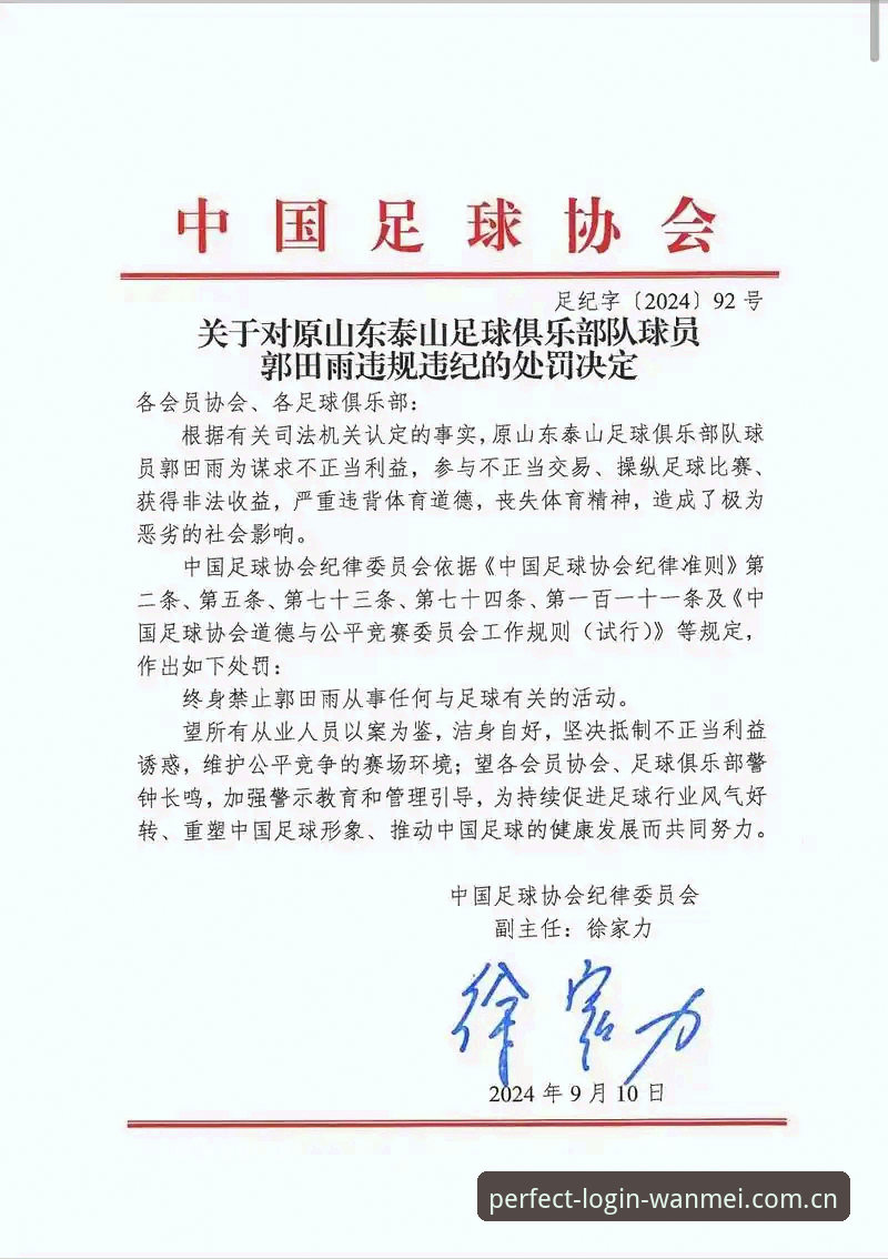 完美体育365wm网址下载不了怎么办 揭秘中国足协第三批禁足名单背后:65人遭重罚,足球腐败触目惊心